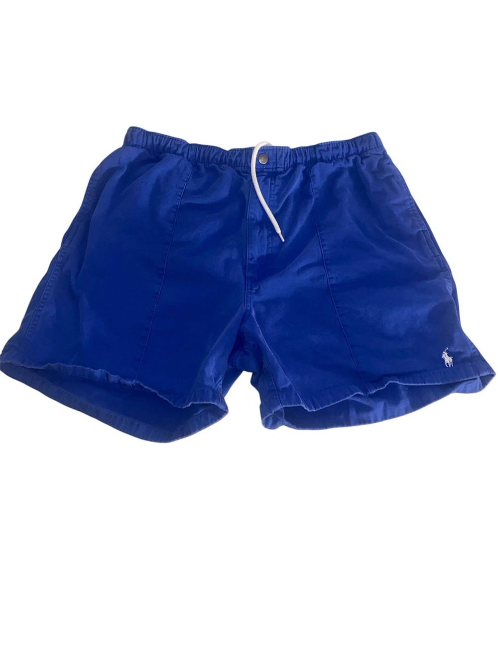 Polo Ralph Lauren Shorts Mens XL Extra Large Blue Drawstring Casual